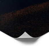 Berg mit Kiefern Poster (Ecke)