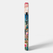 Berg mit See und Blume Case-Mate iPhone Hülle (Rückseite / Links)