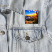 Berg mit Sonnenaufgang Foto Button (Beispiel)