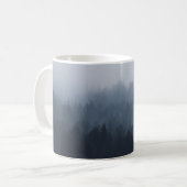 BERG MIT WALD IM FUSTER KAFFEETASSE (Vorderseite Links)