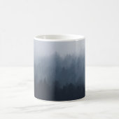 BERG MIT WALD IM FUSTER KAFFEETASSE (Mittel)