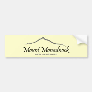 Berg Monadnock Autoaufkleber