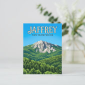 Berg Monadnock USA Postkarte (Stehend Vorderseite)
