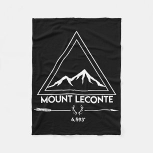 Berg Mt Leconte Smoky Mountains Tennessee Wandern Fleecedecke