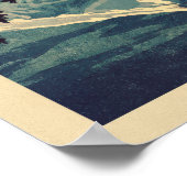 Berg Nanga Parbat V01 Poster (Ecke)