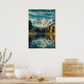 Berg Nanga Parbat V03 Poster (Küche)