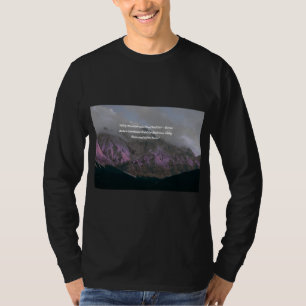 Berg-Naturbild - Landschaftspanorama T-Shirt