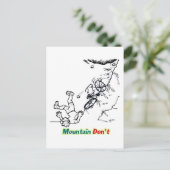 Berg nicht postkarte (Stehend Vorderseite)