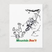 Berg nicht postkarte (Vorderseite)