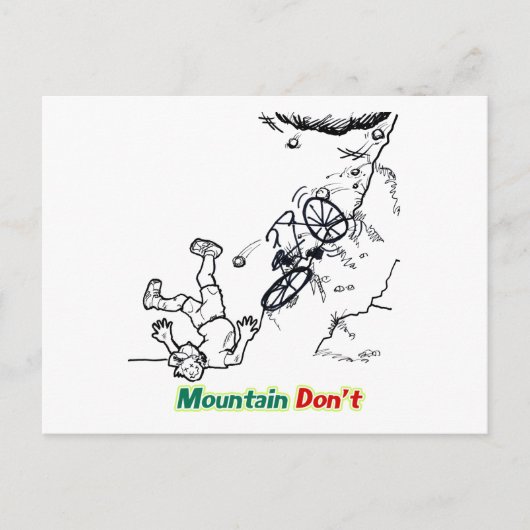 Berg nicht postkarte (Vorderseite)