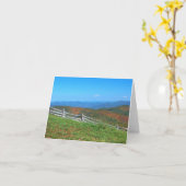 Berg Notecards Karte (Gelbe Blume)