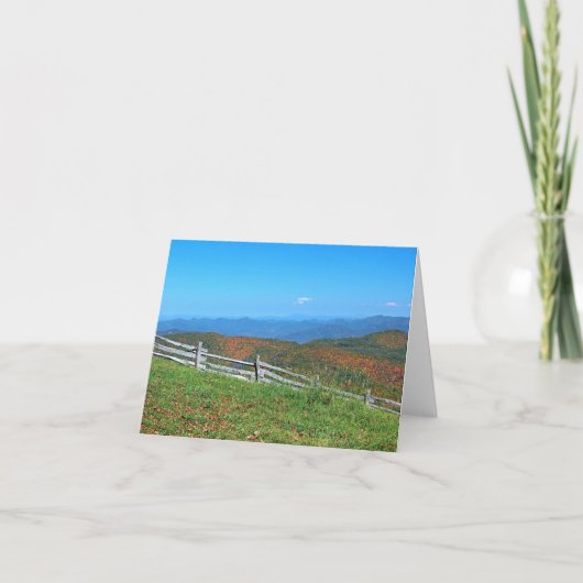 Berg Notecards Karte (Vorderseite)