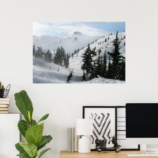 Berg Poster (Heimbüro)