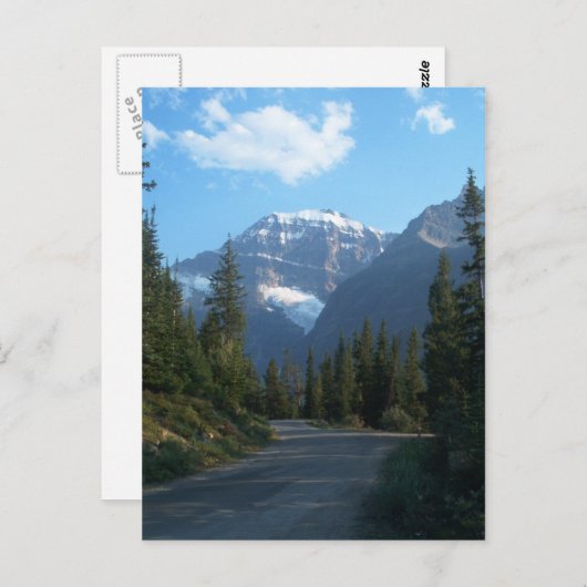 Berg Postkarte (Vorne/Hinten)