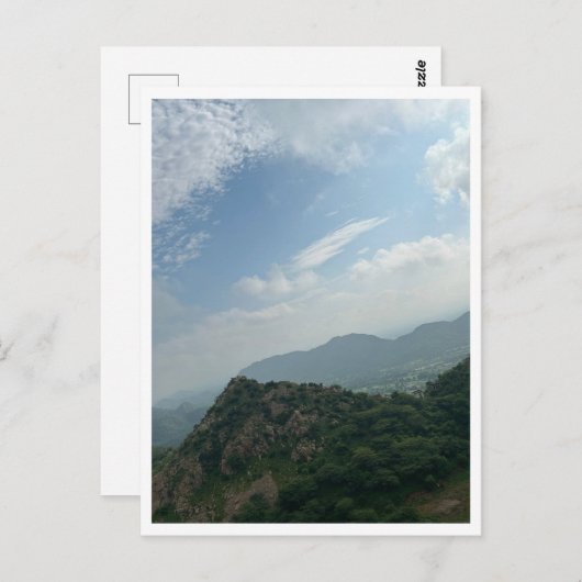 Berg Postkarte (Vorne/Hinten)