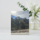 Berg Postkarte (Stehend Vorderseite)