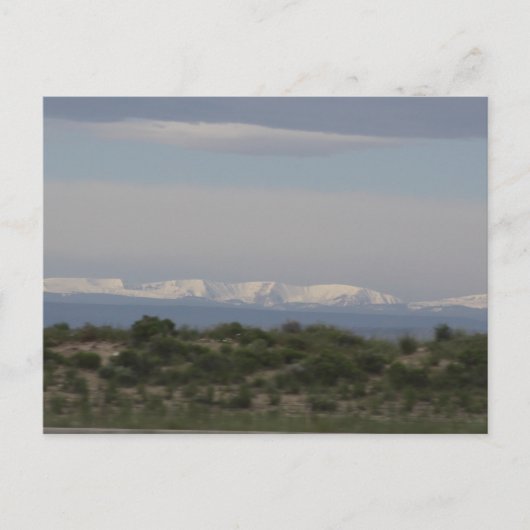 Berg Postkarte (Vorderseite)