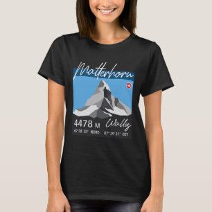 Berg Problemhorn Schweiz Wandern Bergsteigen Wande T-Shirt