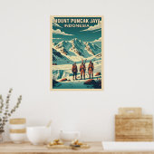 Berg Puncak Jaya Indonesien V04 Poster (Küche)