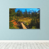 Berg Rainer, Spray Park Herbst Leinwanddruck (Insitu (Holzboden))