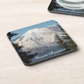 Berg Rainier Bergspitze Getränkeuntersetzer (Linke Seite)