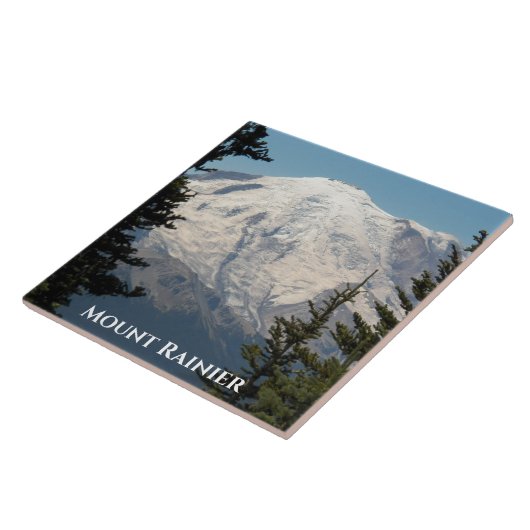 Berg Rainier Cascade Berggipfel Fliese (Seite)