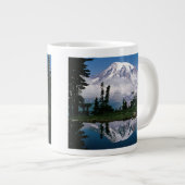 Berg Rainier in einer Bergbahn Jumbo-Tasse (Vorderseite Rechts)