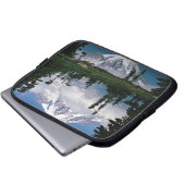 Berg Rainier in einer Bergbahn Laptopschutzhülle (Vorne Knopf)