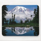 Berg Rainier in einer Bergbahn Mousepad (Vorne)