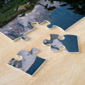 Berg Rainier in einer Bergbahn Puzzle (Seite)