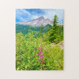 Berg Rainier Inspiriere Landschaft   Reisetherapie Puzzle