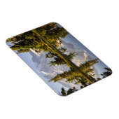 Berg Rainier reflektiert in einem Tal nahe der Plu Magnet (Rechte Seite)