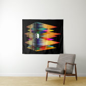 BERG REGENBOGEN BÄR WANDTEPPICH (Beispiel (Horizontal))