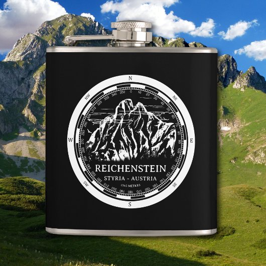 Berg Reichenstein - Steiermark - Österreicher Alpe Flachmann