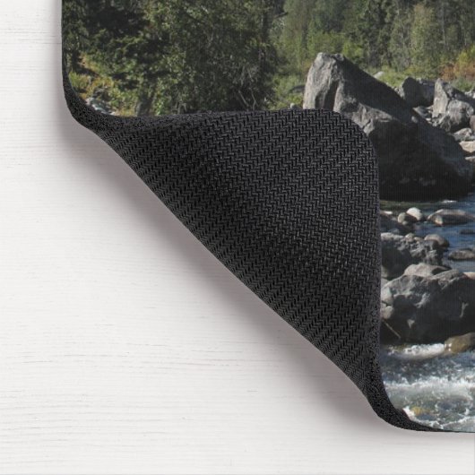 Berg River Rugged Landschaftliches Foto Mousepad (Ecke)