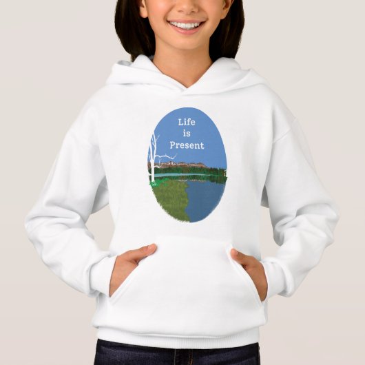 Berg ruft hoodie (Vorderseite)