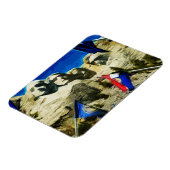 Berg Rushmore aus der Halle der Staaten Abstrakt Magnet (Linke Seite)