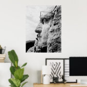 Berg Rushmore im Bau Poster (Heimbüro)