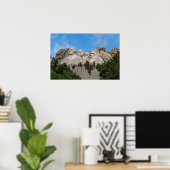 Berg Rushmore im Frühling Poster (Heimbüro)