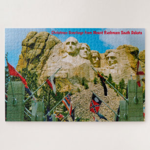 Berg Rushmore Süd Dakota. Jigsaw Puzzle