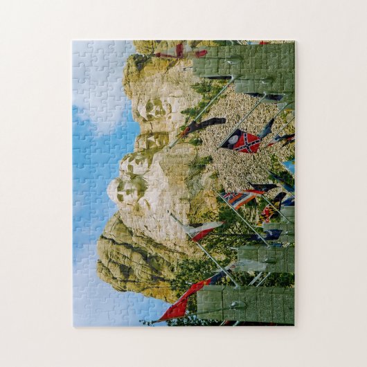 Berg Rushmore Süd Dakota. Puzzle (Vertikal)