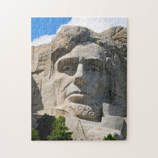 Berg Rushmore Süd Dakota. Puzzle (Vertikal)