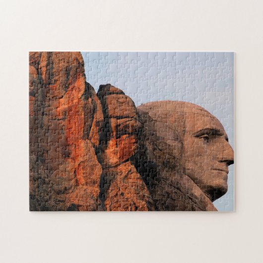 Berg Rushmore Süd Dakota. Puzzle (Horizontal)