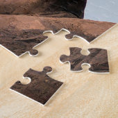 Berg Rushmore Süd Dakota. Weihnachtsgrüße Puzzle (Seite)