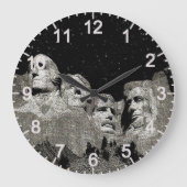Berg Rushmore, Wall-Uhr Große Wanduhr (Vorderseite)