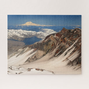Berg Saint Helens Krater Rim und Berg Rainier Puzzle