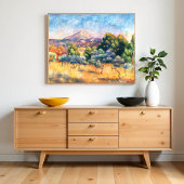 Berg Sainte-Victoire Poster