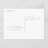 Berg-Script-Feier Postkarte (Rückseite)