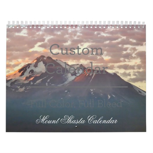 BERG SHASTA KALENDER (Titelbild)