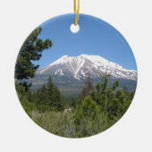 Berg Shasta Kalifornien Keramikornament (Vorne)
